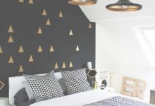 Black White Gold Bedroom