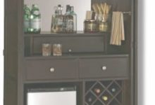 Mini Bar Cabinet With Refrigerator