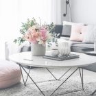 White Living Room Table