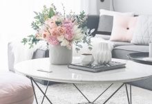 White Living Room Table