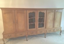 Antique German China Cabinet