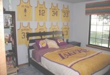 Lakers Themed Bedroom