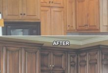 How To Strip And Refinish Kitchen Cabinets