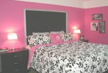 Hot Pink Black And White Bedroom