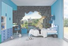 Minecraft Bedroom Wallpaper