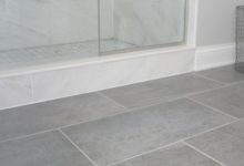 Gray Bathroom Floor Tile