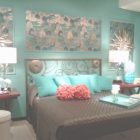 Brown And Turquoise Bedroom