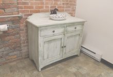 Hand Painted Bathroom Cabinets