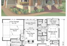 2 Bedroom Craftsman Style House Plans