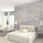 Brick Wall Wallpaper Bedroom