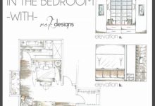 Bedroom Plan And Elevation