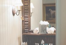 Rustic Bathroom Lighting Ideas