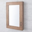 Wood Medicine Cabinet With Mirror