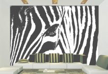 Zebra Bedroom Wallpaper