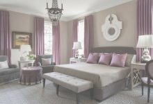 Purple And Gray Bedroom