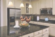 White Kitchen Cabinets With Black Granite