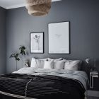 Dark Gray Bedroom Walls