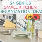 Kitchen Organization Ideas Small Spaces