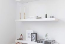 White Shelves For Bedroom Wall