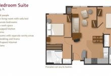Marriott Residence Inn 2 Bedroom Suite Floor Plan