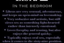 Libra In The Bedroom