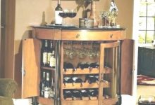 Narrow Liquor Cabinet