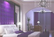 Master Bedroom Interior Design Purple