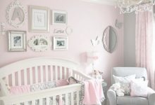 Pink And Grey Baby Bedroom