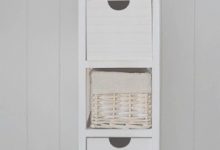 Tall Storage Cabinet With Baskets