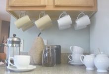 Under Cabinet Mug Rack