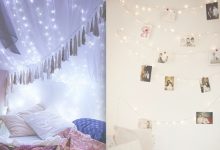 Hanging Twinkle Lights In Bedroom