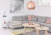 Rose Gold Living Room