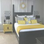 Black Gray Yellow Bedroom