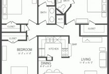 Three Bedroom Apartment Plan