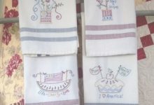 Embroidery Designs Kitchen Towels