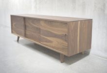 Walnut Media Cabinet