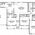 Small 4 Bedroom House Plans One Story