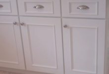 Updating Cabinet Doors With Molding