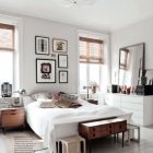 White And Wood Bedroom