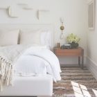 White Bedroom With Color