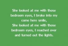 Bedroom Eyes Lyrics