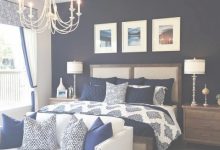 Modern Navy Blue Bedroom