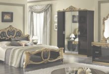 Barocco Black Bedroom Set