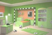 Childrens Football Bedroom