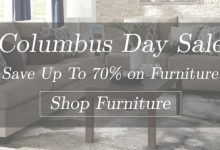 Columbus Day Furniture Sale