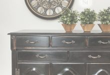 How To Paint Furniture Black Like Pottery Barn