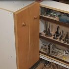 Drill Press Storage Cabinet