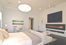 Electric Wall Fireplace Bedroom