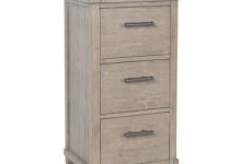 3 Drawer Vertical File Cabinet Wood