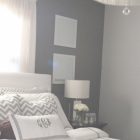 Bedroom Gray Accent Wall